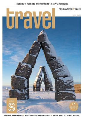 Cover of Sunday Star Times Travel