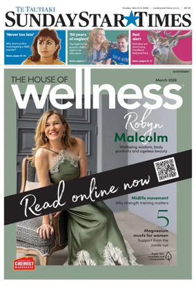 Cover of Sunday Star-Times