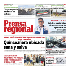 Cover of Prensa Regional