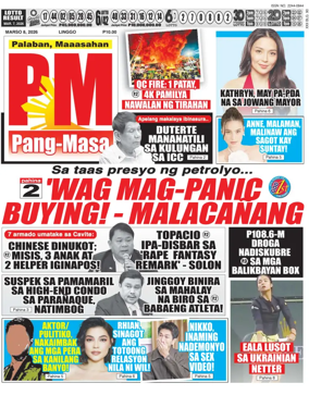 Cover of PM Pang-Masa