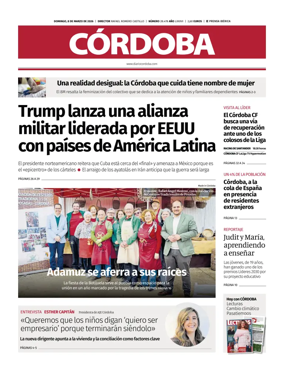 Cover of Diario Cordoba