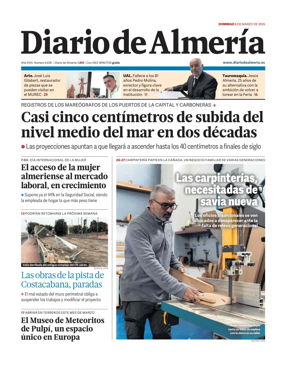 Cover of Diario de Almeria