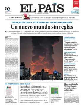 Cover of EL PAIS primera edicion