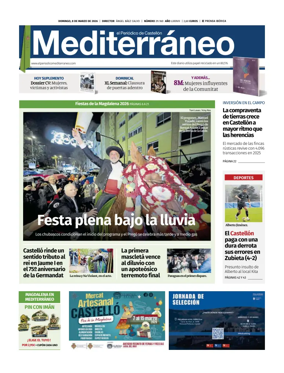 Cover of El Periodico Mediterraneo