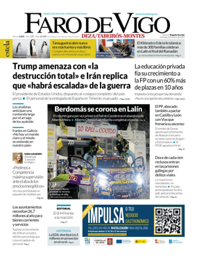 Cover of Faro de Vigo (Deza/Tabeiros-Montes)