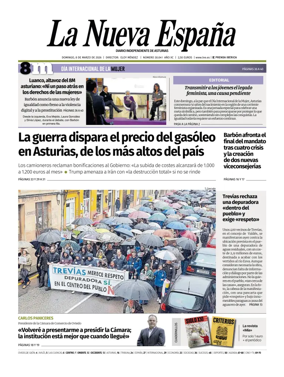 Cover of La Nueva Espana