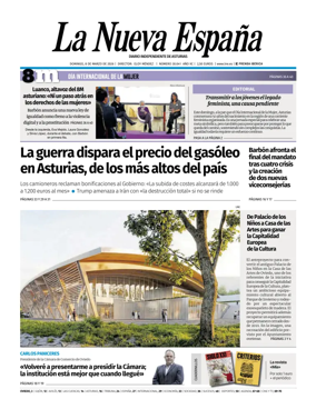 Cover of La Nueva Espana (Oviedo)