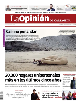 Cover of La Opinion de Murcia (Cartagena)