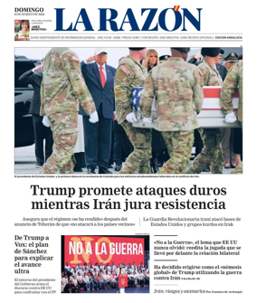 Cover of La Razon (Andalucia)