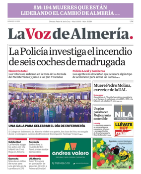 Cover of La Voz de Almeria