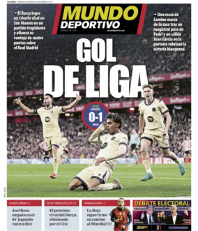Cover of Mundo Deportivo (Barcelona)