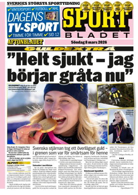 Cover of Sportbladet
