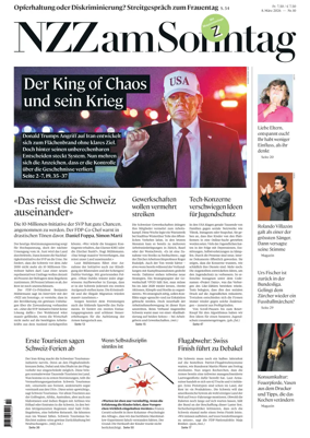 Cover of Neue Zurcher Zeitung Sunday