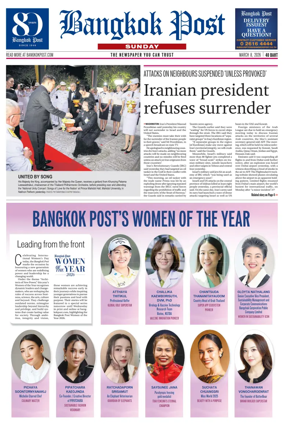 Cover of Bangkok Post
