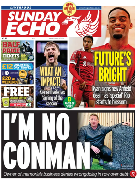 Cover of Liverpool Echo