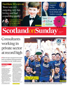 Cover of Scotland on Sunday