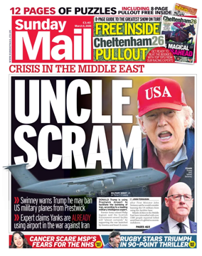Cover of Sunday Mail (UK)
