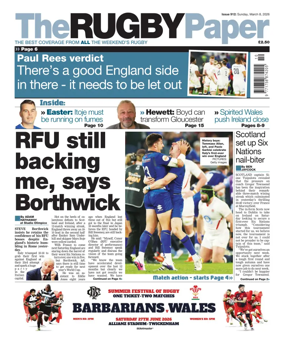 Cover of The Rugby Paper