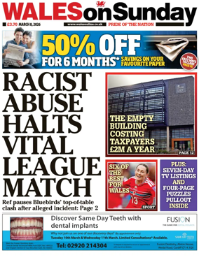 Cover of Wales On Sunday