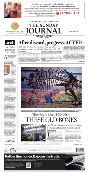 Cover of Albuquerque Journal