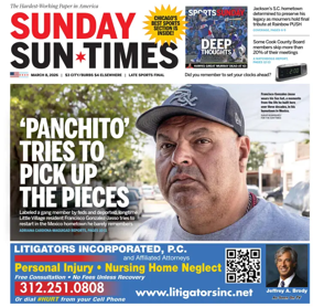 Cover of Chicago Sun-Times (Sunday)
