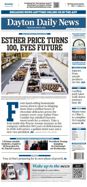 Cover of Dayton Daily News