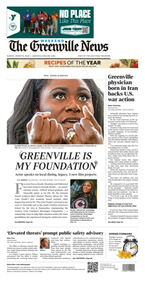 Cover of The Greenville News