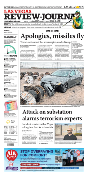 Cover of Las Vegas Review-Journal (Sunday)