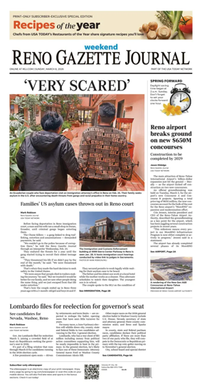 Cover of Reno Gazette Journal