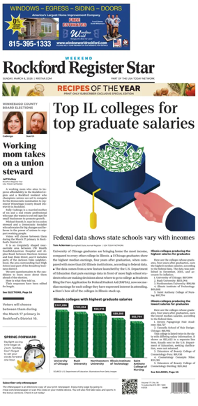 Cover of Rockford Register Star