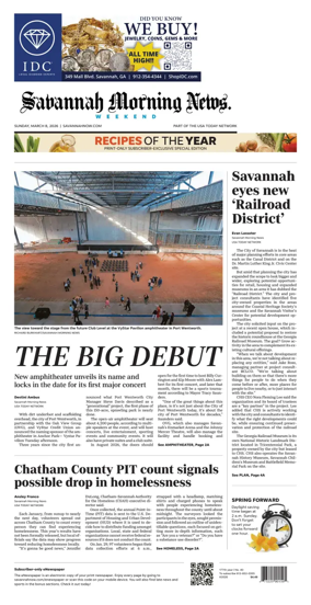 Cover of Savannah Morning News