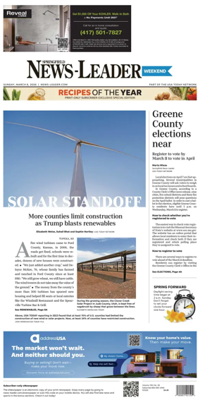 Cover of Springfield News-Leader