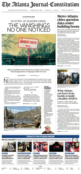 Cover of The Atlanta Journal-Constitution