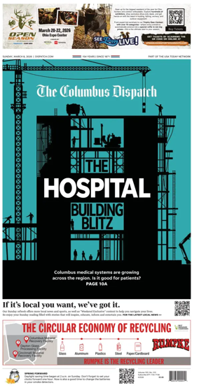 Cover of The Columbus Dispatch