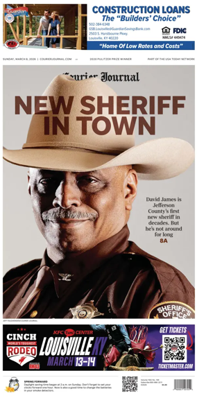 Cover of The Courier-Journal (Louisville)