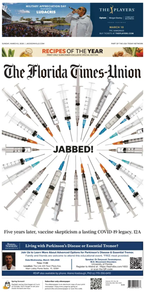 Cover of The Florida Times-Union