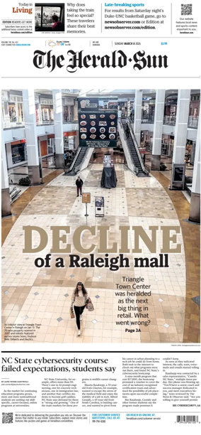 Cover of The Herald Sun (Sunday)