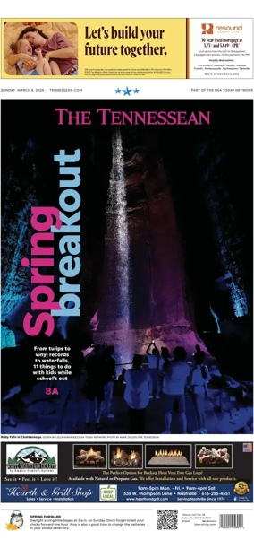 Cover of The Tennessean