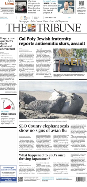 Cover of The Tribune (SLO) (Sunday)