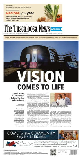 Cover of The Tuscaloosa News