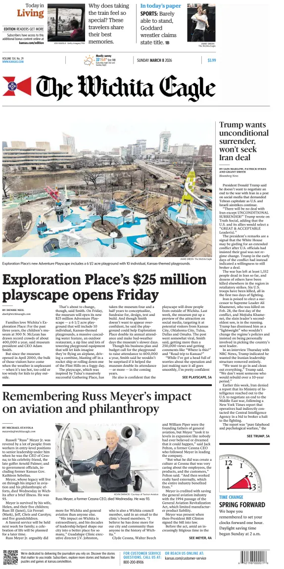 Cover of The Wichita Eagle (Sunday)