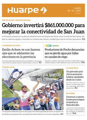 Cover of Diario Huarpe