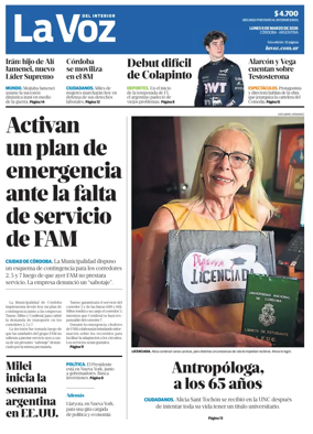 Cover of La Voz del Interior