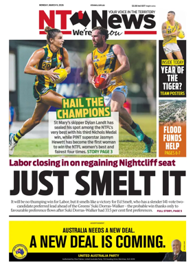 Cover of NT News