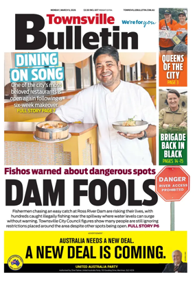Cover of Townsville Bulletin