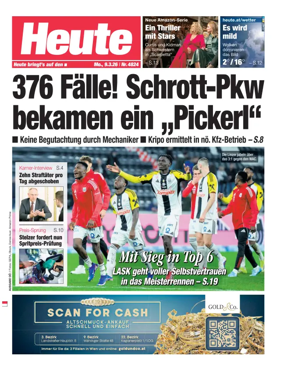 Cover of Heute - Oberosterreich Ausgabe