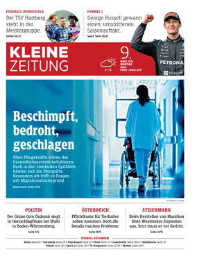 Cover of Kleine Zeitung Steiermark