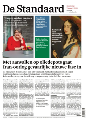 Cover of De Standaard