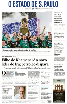 Cover of O Estado de S. Paulo