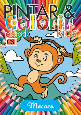 Cover of Pintar e Colorir Kids